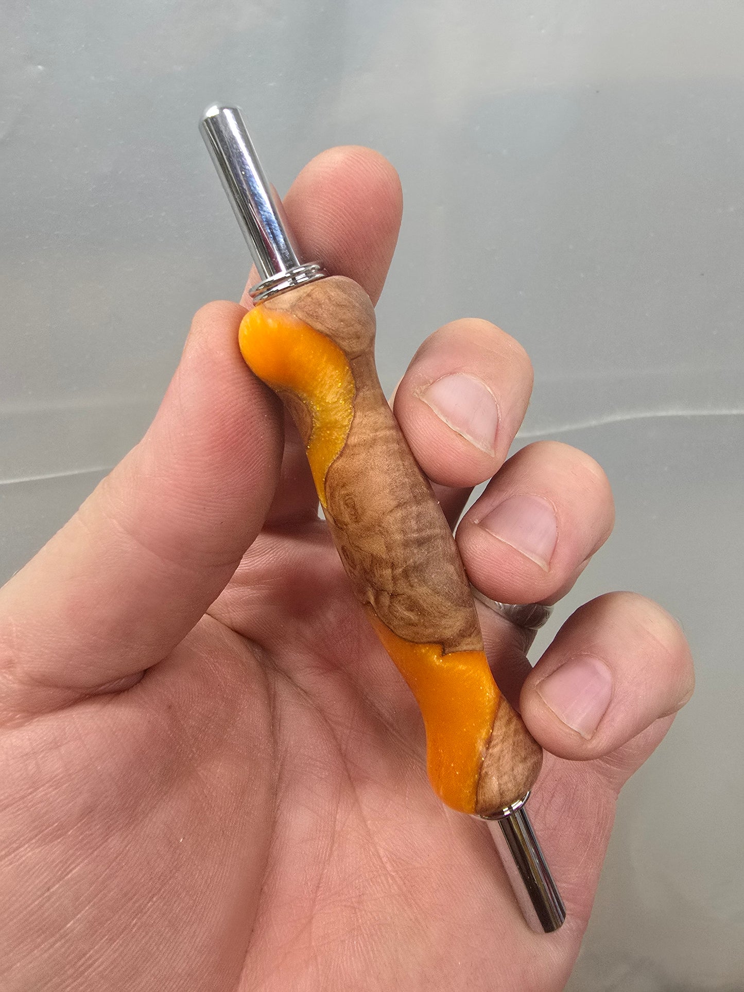 Maple Burl hybrid sewing seam ripper stiletto Combo tool