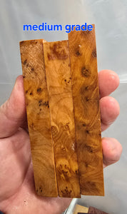 Thuya Burl pen blanks