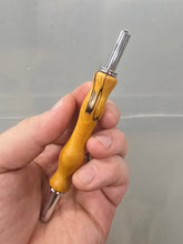 Load image into Gallery viewer, Spalted Maple sewing seam ripper and stiletto combo tool