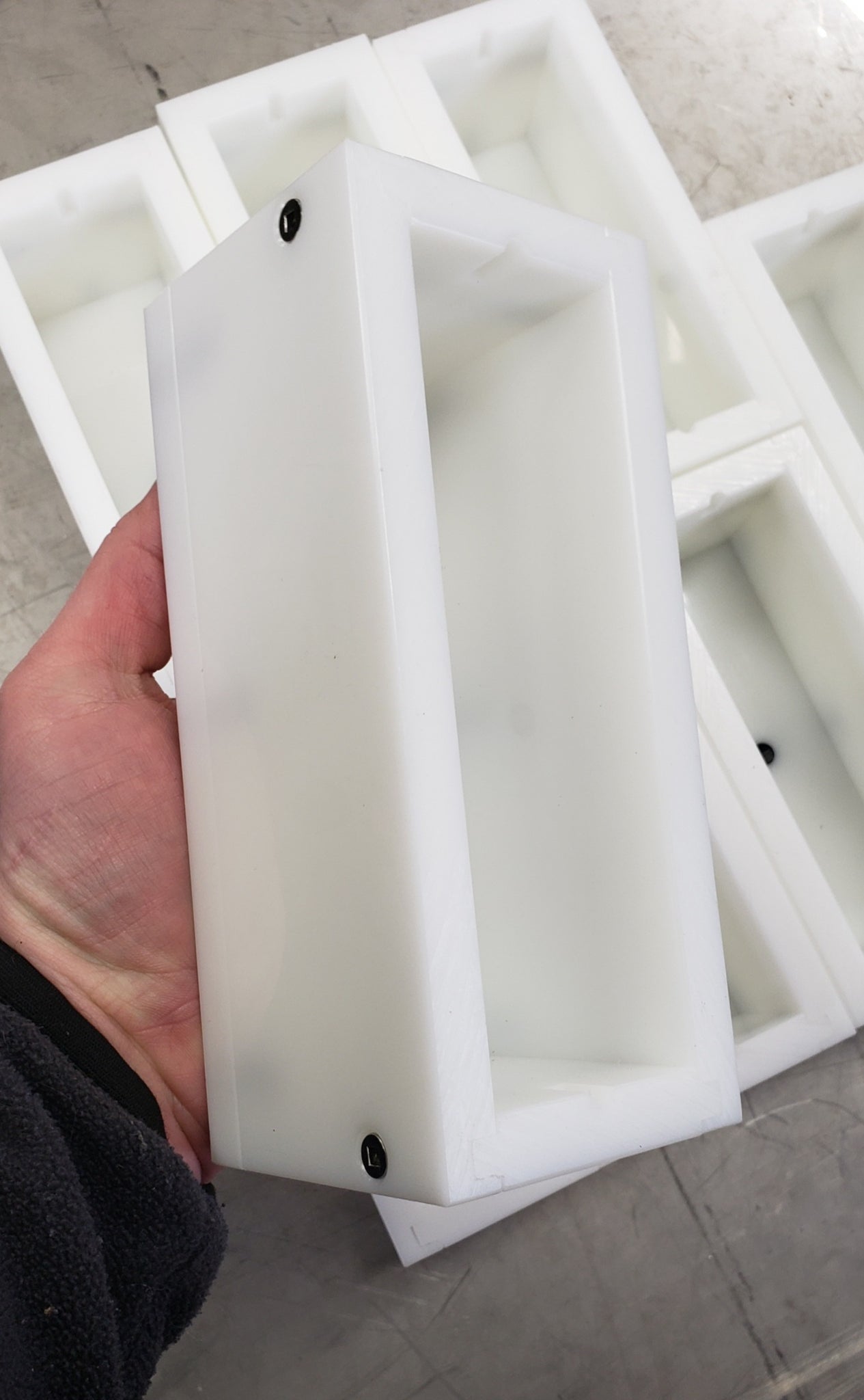 9x6 Rectangle Resin Mold - HDPE