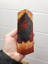 Load image into Gallery viewer, Hybrid Call Block with Austrlian Red Mallee Burl #4