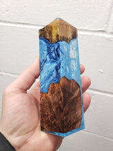 Load image into Gallery viewer, Hybrid Call Block with Austrlian Coolibah Burl #6