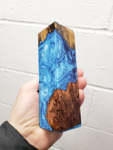 Hybrid Call Block with Austrlian Coolibah Burl #6