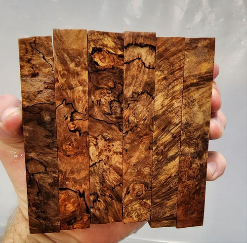Spalted Maple burl with awesome figure